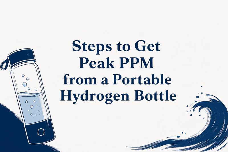 Steps to Get Peak PPM from a Portable Hydrogen Bottle (2026)