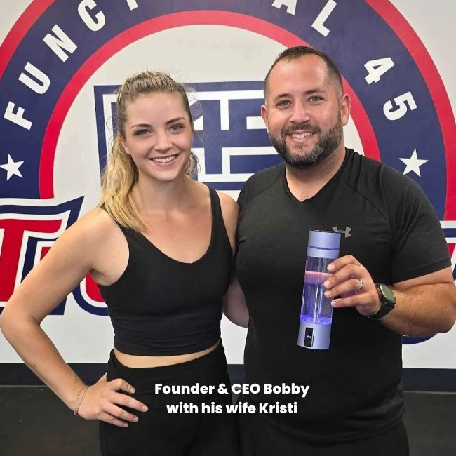 Bobby & Kristi Samai — founders of ionBottles