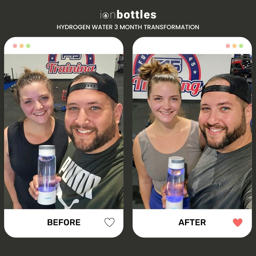 Pro Model Hydrogen Water Bottle — up to 3.0 ppm molecular hydrogen