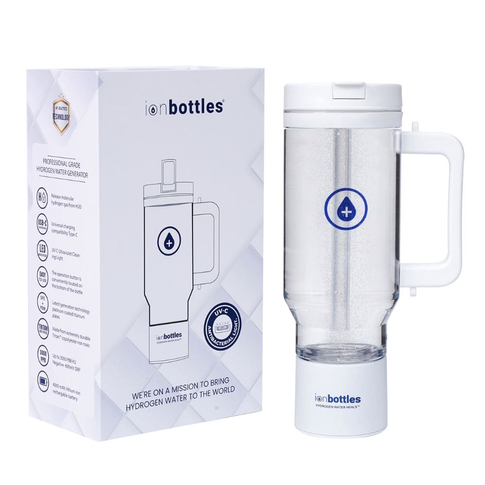 32oz Hydrogen Water Tumbler – High Capacity H₂ | IonBottles® Official