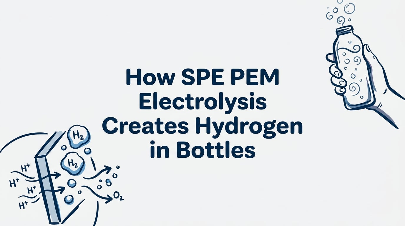 How SPE PEM Electrolysis Creates Hydrogen in Bottles (2026)