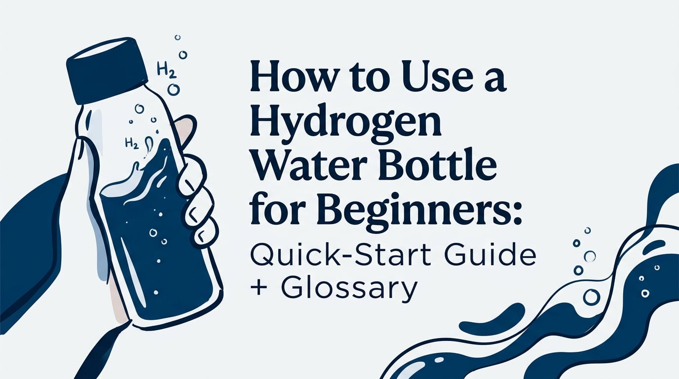 How to Use a Hydrogen Water Bottle for Beginners: 2026 Guide