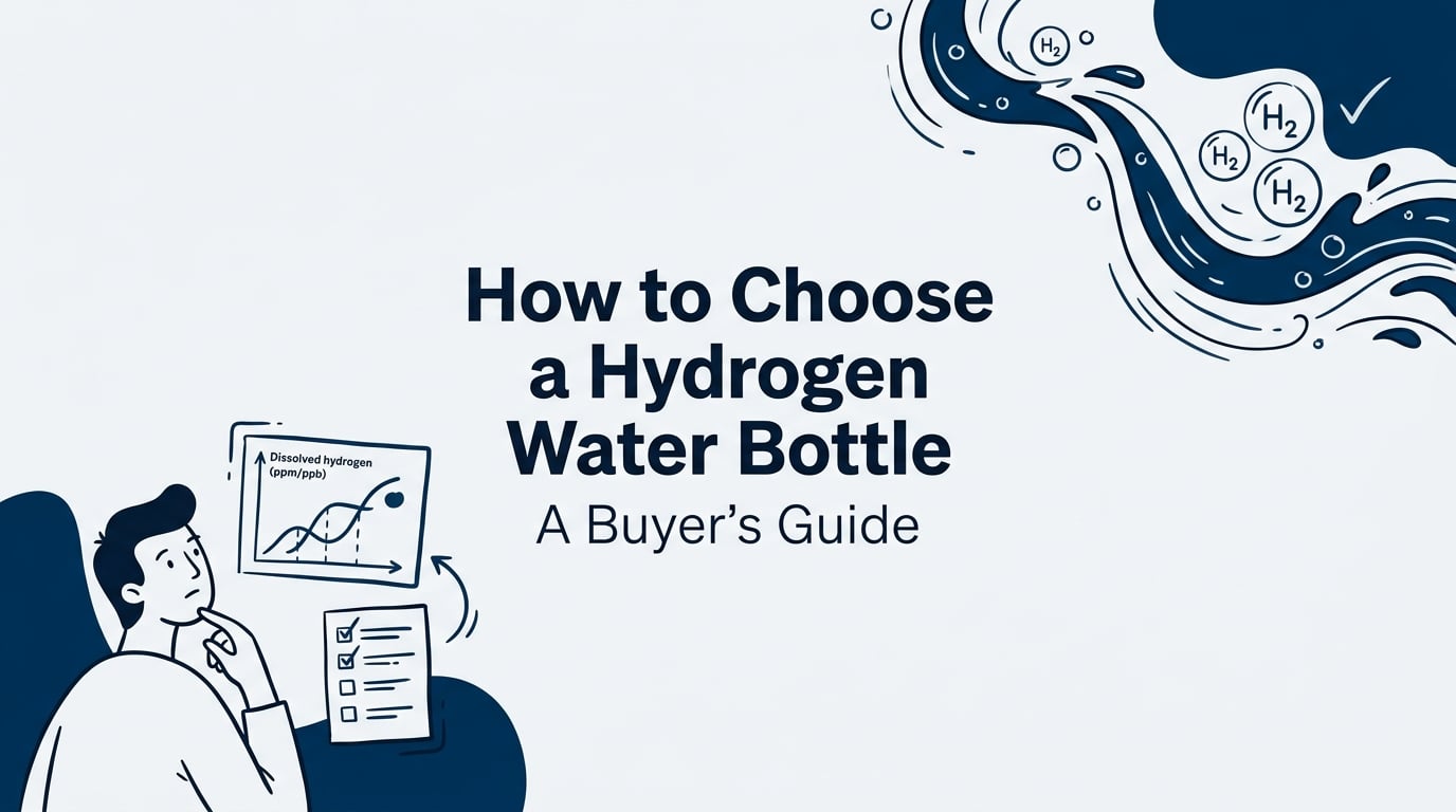 How to Choose Hydrogen Water Bottle: 2026 Buyer's Guide