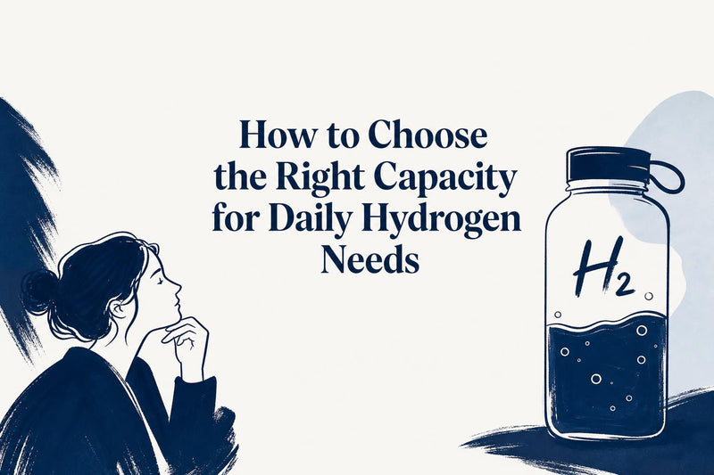 How to Choose the Right Capacity for Daily Hydrogen Needs