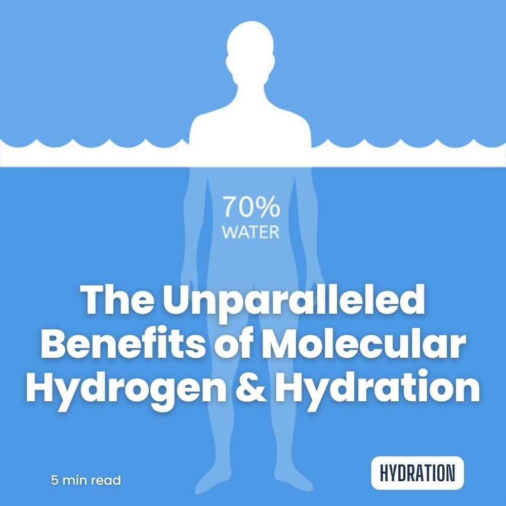 The Unparalleled Benefits of Molecular Hydrogen & Hydration: Why IonBottles is America's #1 Choice