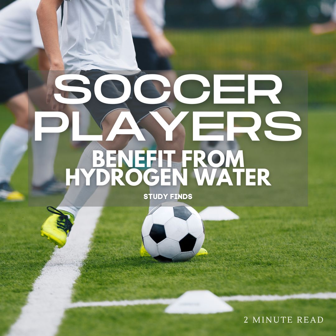 Study Finds Soccer Players Benefit From IonBottles Hydrogen Water