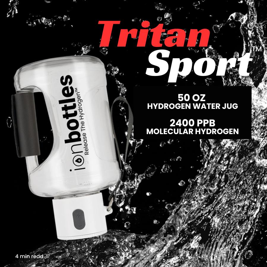 Revolutionize Your Hydration: Unveiling the Tritan Sport Hydrogen Water Jug by ionbottles