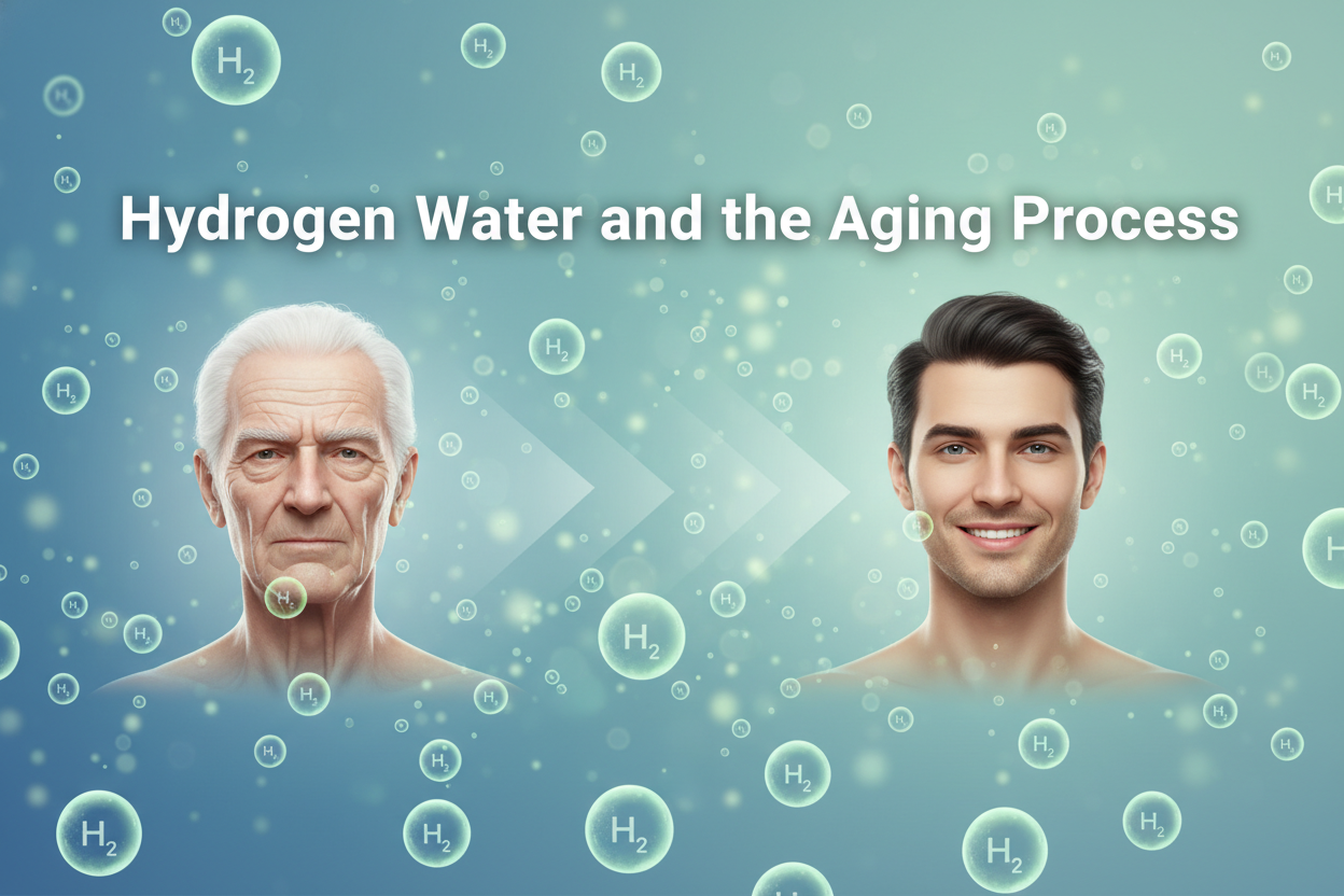 Hydrogen Water and the Aging Process: Can It Help You Stay Younger Longer?
