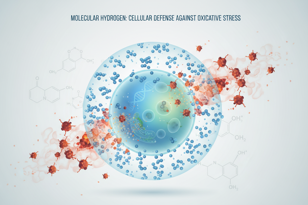 molecular hydrogen oxidative stress