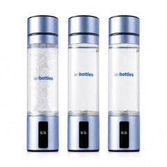 ionbottles atom hydrogen water bottle included in a 3 pack family bundle called atom family bundle.