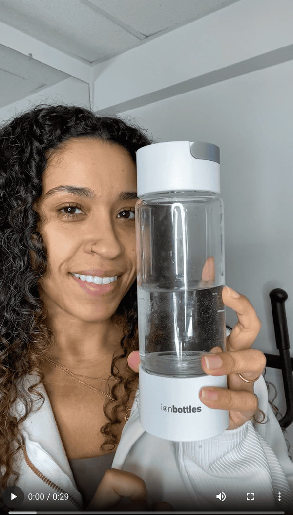 Favorite new water bottle is from ionbottles.com hydrogen water