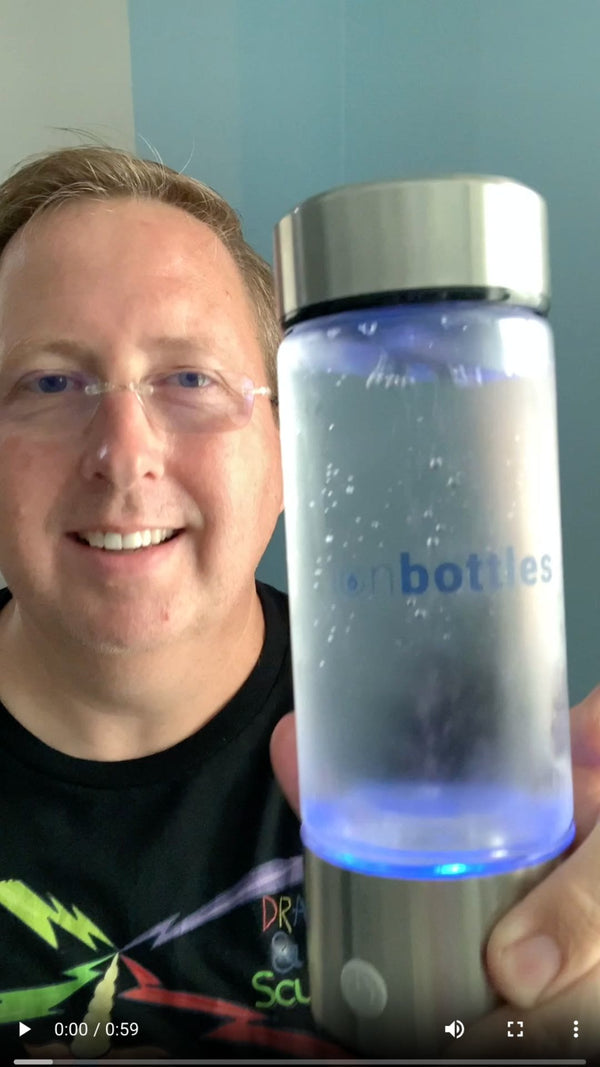 ionBottles at a waterfall