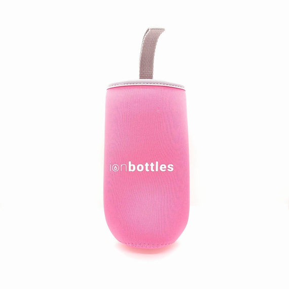hydrogen rich water bottle Pink Bottle Sleeve - ionBottles